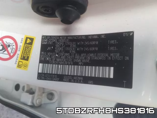 5TDBZRFH8HS381816