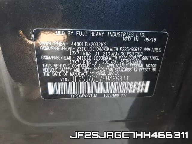JF2SJAGC7HH466311