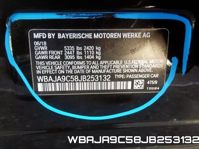 WBAJA9C58JB253132
