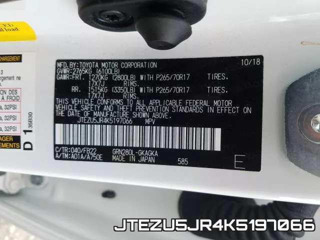 JTEZU5JR4K5197066