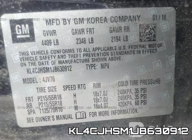 KL4CJHSM1JB630912