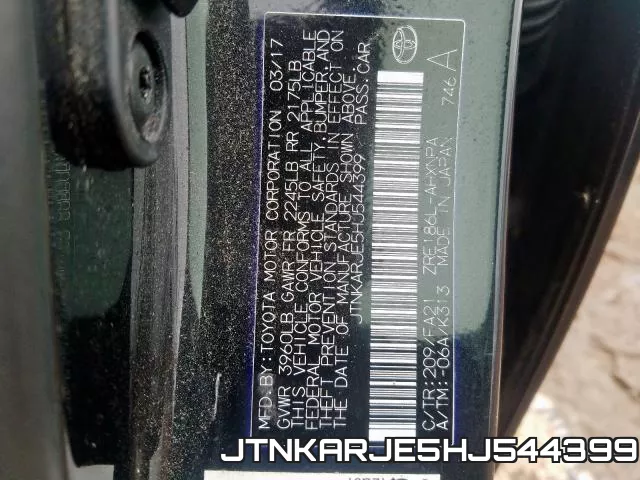 JTNKARJE5HJ544399
