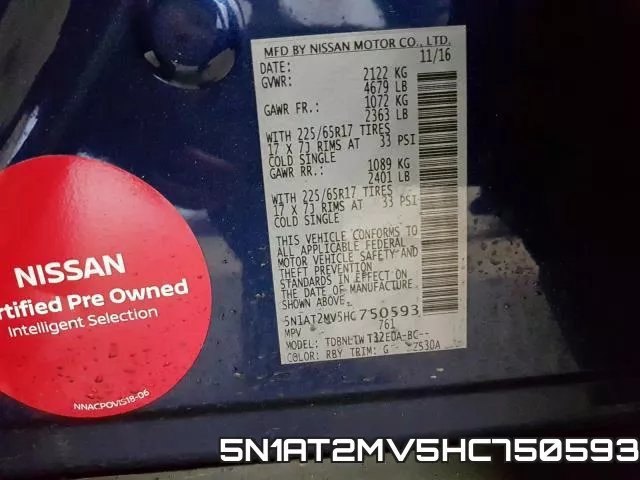 5N1AT2MV5HC750593
