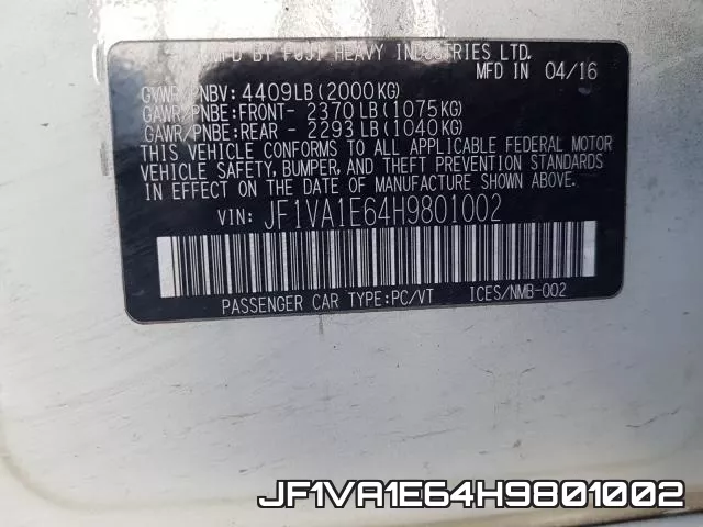 JF1VA1E64H9801002