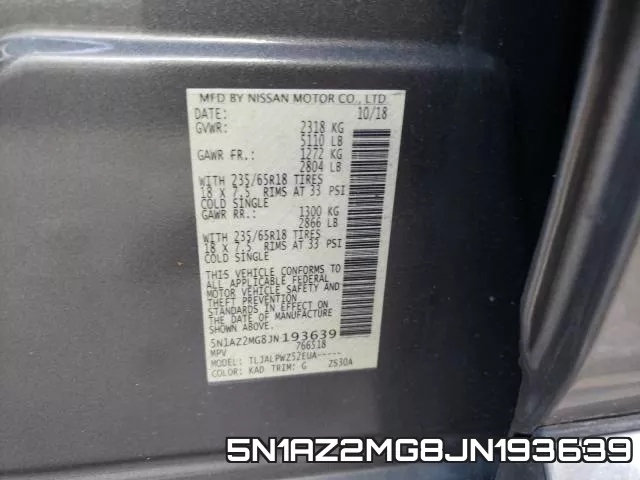 5N1AZ2MG8JN193639