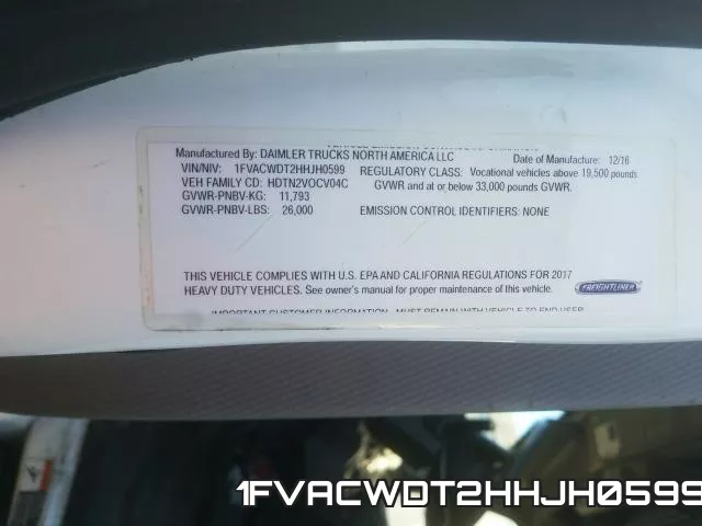 1FVACWDT2HHJH0599