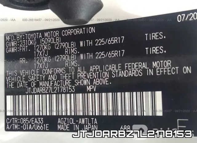 JTJDARBZ7L2178153