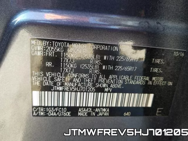 JTMWFREV5HJ701205