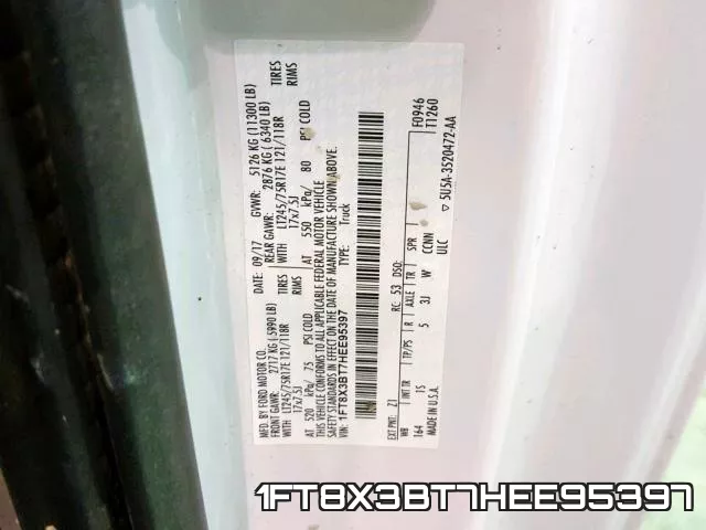 1FT8X3BT7HEE95397