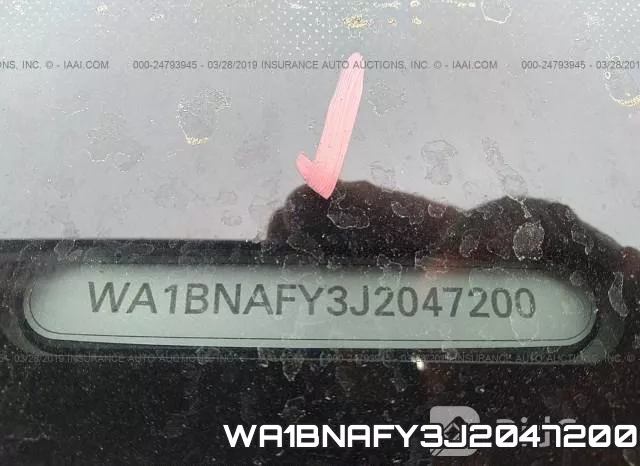 WA1BNAFY3J2047200