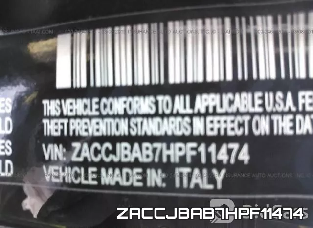 ZACCJBAB7HPF11474