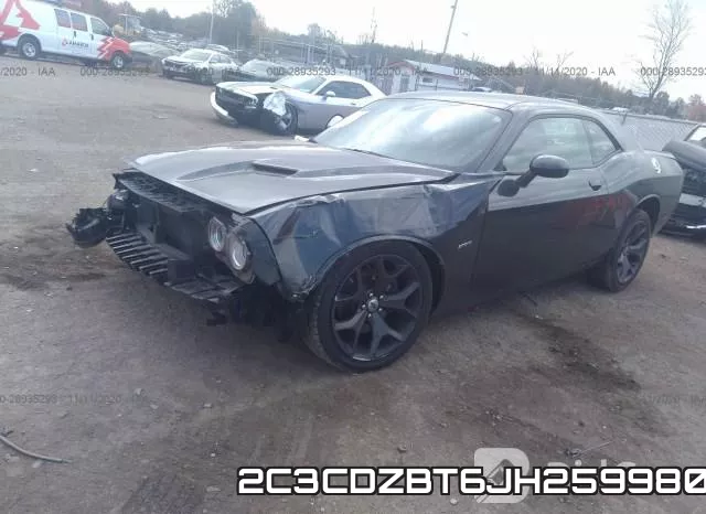 2C3CDZBT6JH259980