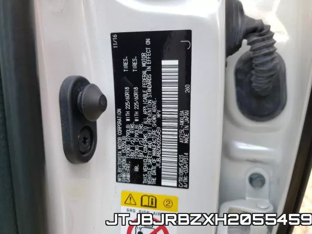 JTJBJRBZXH2055459