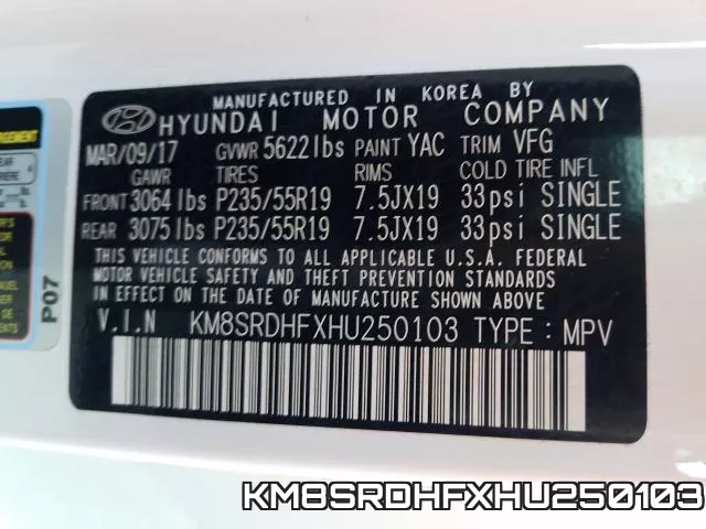 KM8SRDHFXHU250103