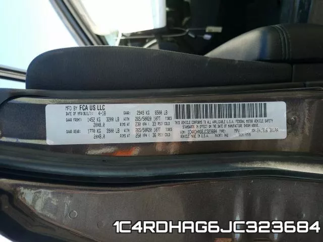 1C4RDHAG6JC323684