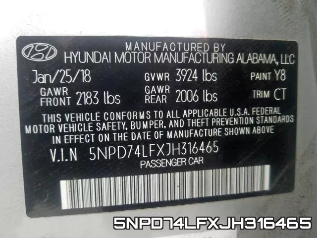5NPD74LFXJH316465