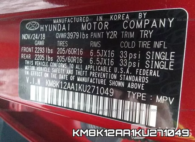 KM8K12AA1KU271049