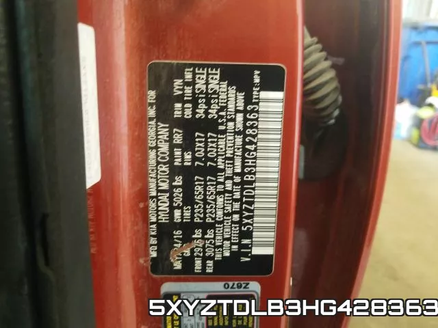 5XYZTDLB3HG428363