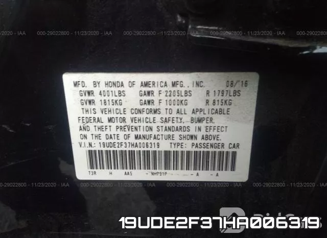 19UDE2F37HA006319