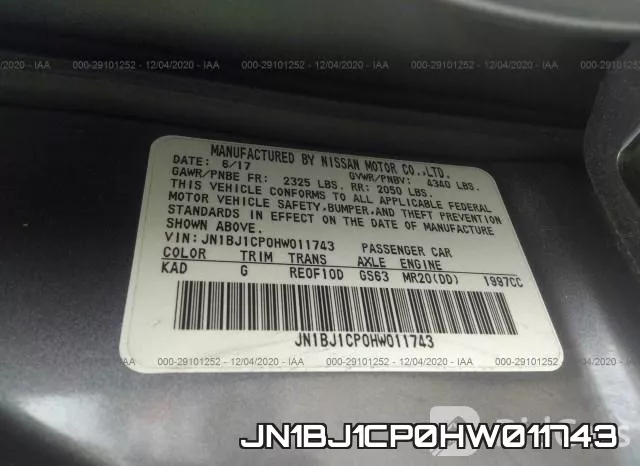 JN1BJ1CP0HW011743