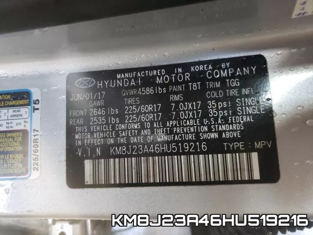 KM8J23A46HU519216