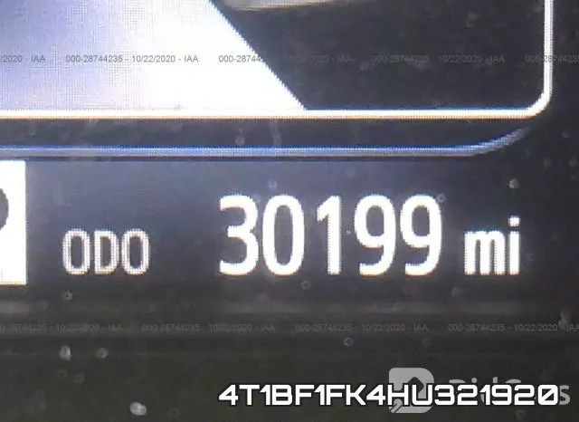 4T1BF1FK4HU321920