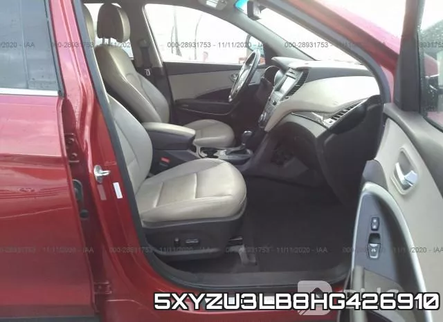 5XYZU3LB8HG426910