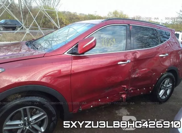 5XYZU3LB8HG426910