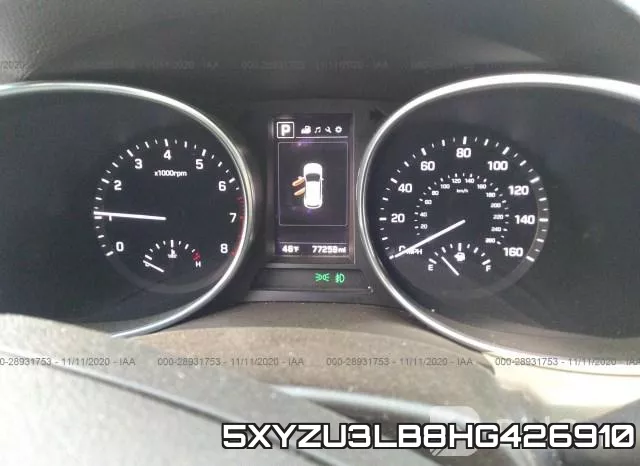 5XYZU3LB8HG426910