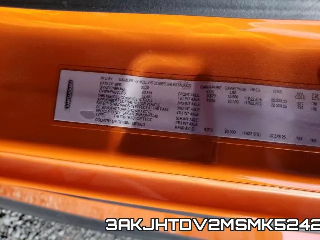 3AKJHTDV2MSMK5242