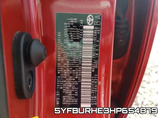 5YFBURHE3HP654879