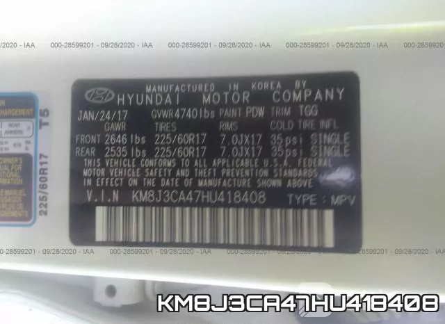 KM8J3CA47HU418408