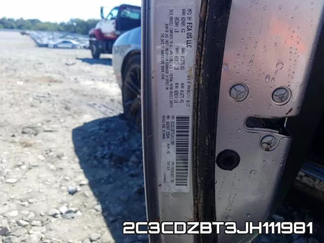 2C3CDZBT3JH111981