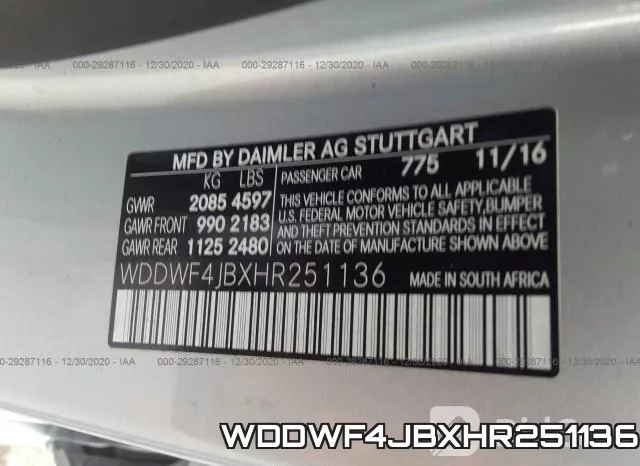 WDDWF4JBXHR251136