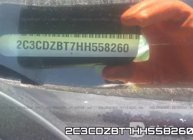 2C3CDZBT7HH558260