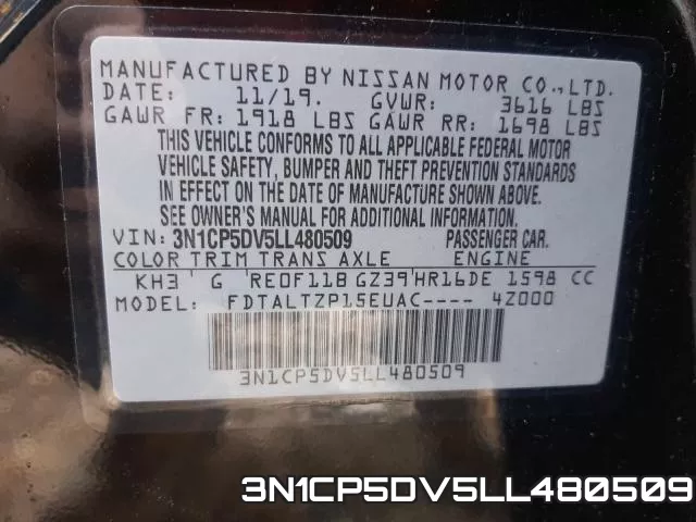 3N1CP5DV5LL480509