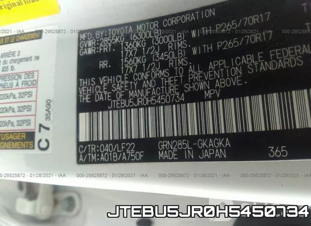 JTEBU5JR0H5450734