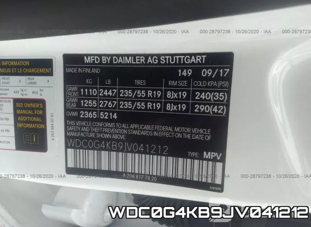 WDC0G4KB9JV041212