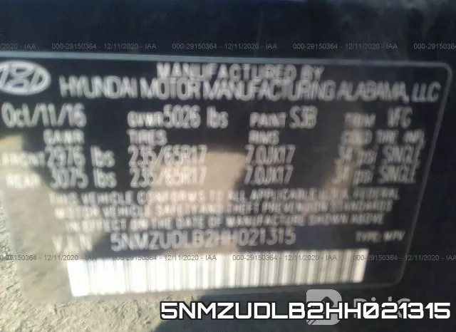 5NMZUDLB2HH021315