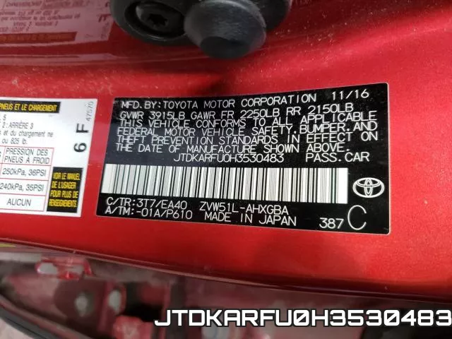 JTDKARFU0H3530483