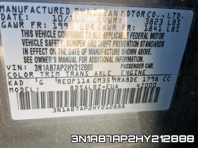 3N1AB7AP2HY212888