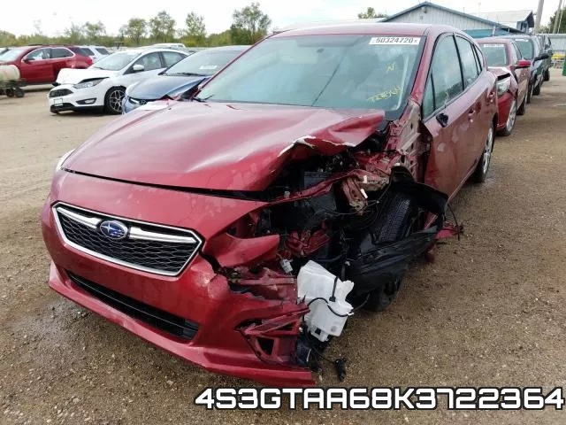 4S3GTAA68K3722364