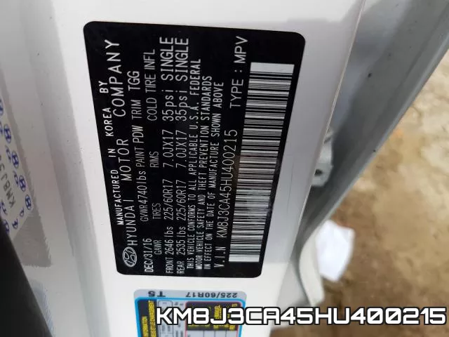 KM8J3CA45HU400215
