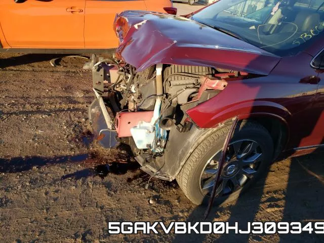 5GAKVBKD0HJ309349