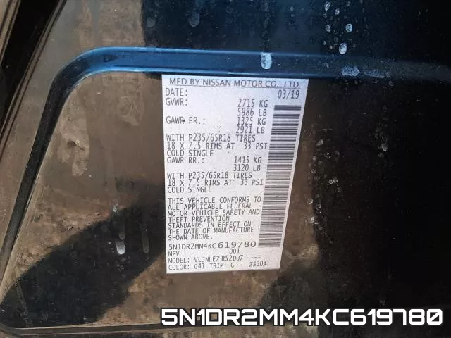 5N1DR2MM4KC619780