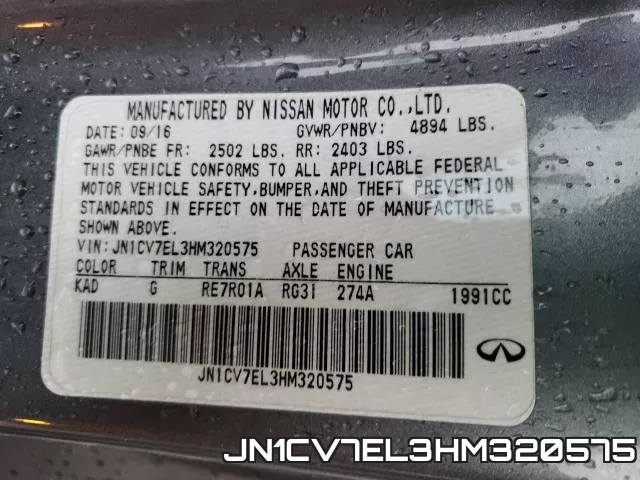JN1CV7EL3HM320575