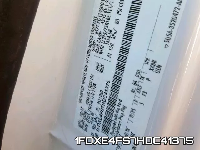 1FDXE4FS7HDC41375