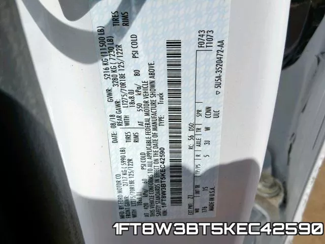 1FT8W3BT5KEC42590