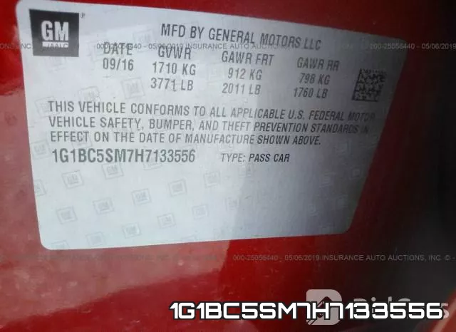 1G1BC5SM7H7133556