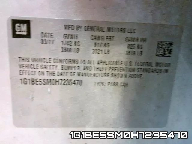 1G1BE5SM0H7235470